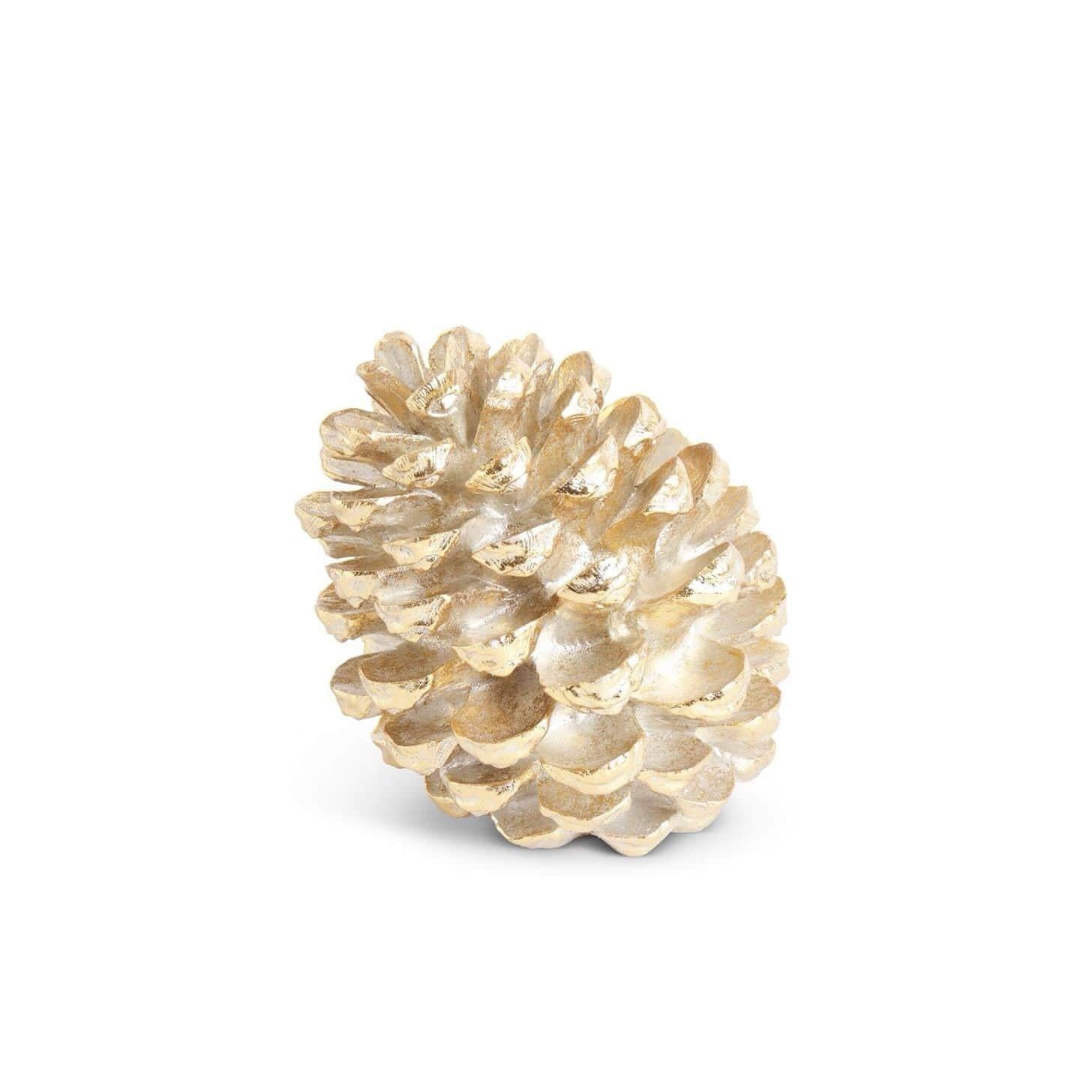 Antique Gold Resin Pinecone